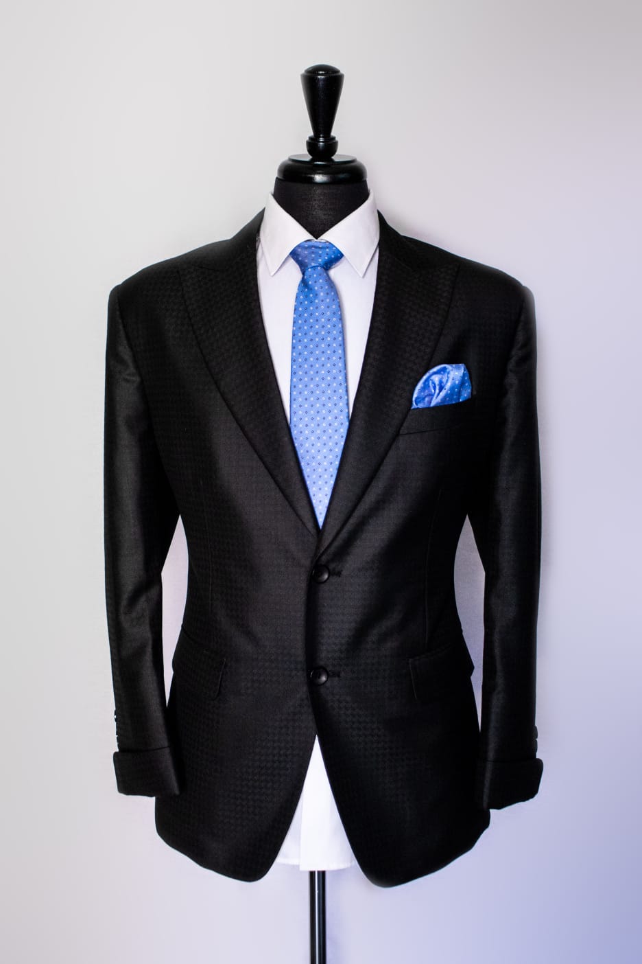 Custom Black Suit